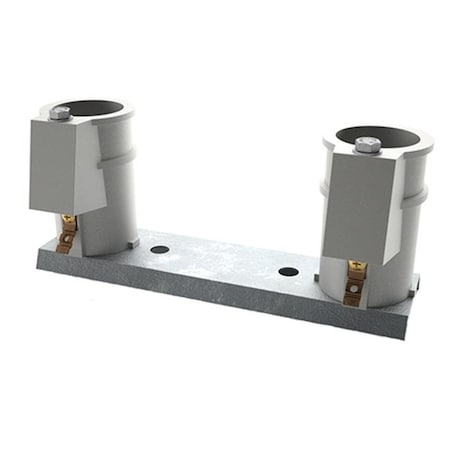 Perma-Cast Perma-Cast PC-4008-P 4 In. Deck Cycolac Anchor Channel Mount Set PC4008P